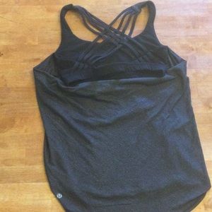 Lululemon Tank with Sports Bra 6